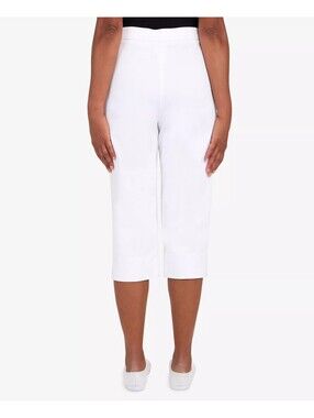 Alfred Dunner Petite Classic A Pure White 16P